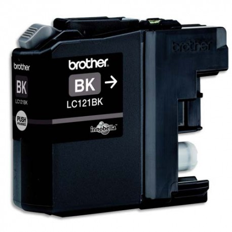 BROTHER LC-121BK (LC121BK) Cartouche jet d'encre noir de marque brother