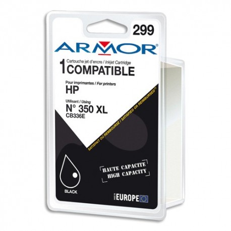 ARMOR Cartouche compatible jet d encre Noir HP 350XL B20254R1