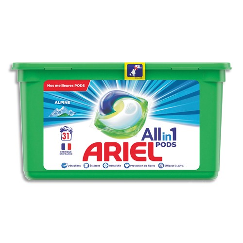 Ariel Lessive Liquide Alpine