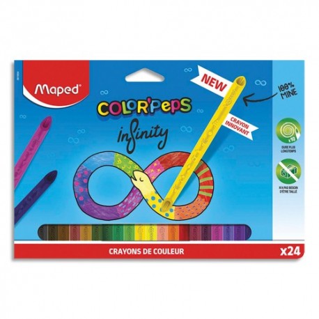 Crayons de couleur Color'Peps Infinity – Maped France