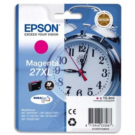 T2713 (T271340) EPSON Cartouche jet d'encre magenta XL de marque Epson C13T271340