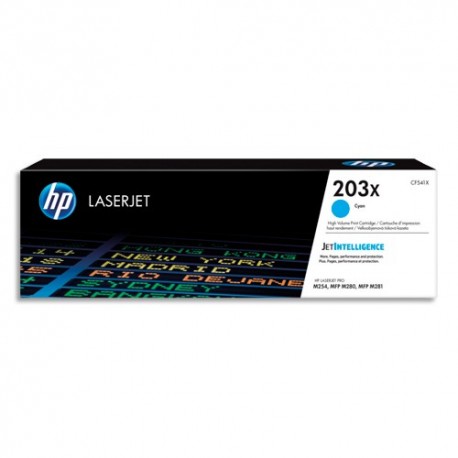 HP Cartouche laser 203X cyan CF541X