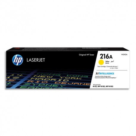 HP Cartouche toner 216A jaune W2412A