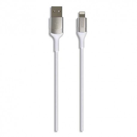 GREEN-E Câble lightning/USB-A 1,2m Blanc 2,4A, 12W GR2040