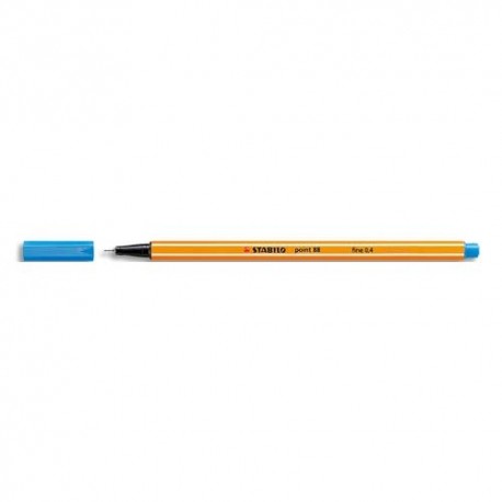 Point 88 stylo-feutre pointe fine (0,4 mm) - Turquoise sur